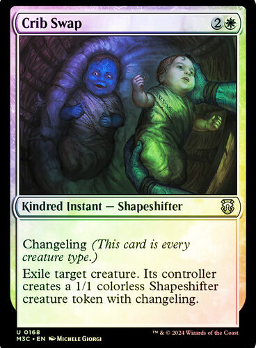 Crib Swap (Ripple Foil) Modern Horizons 3 Commander - Alternate Foil (Foil)