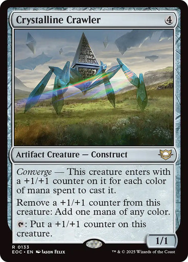 Crystalline Crawler Edge of Eternities Commander