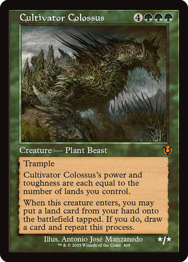 Cultivator Colossus (Retro Frame) Innistrad Remastered