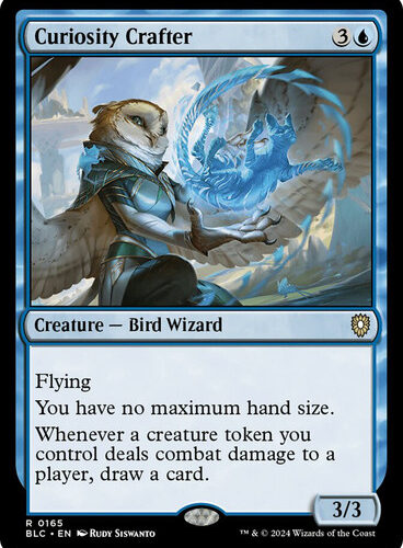 Curiosity Crafter Bloomburrow Commander