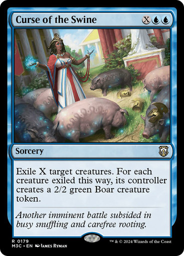 Curse of the Swine Modern Horizons 3 Commander