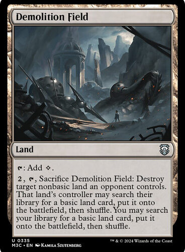 DemolitionField__62445 Demolition Field Modern Horizons 3 Commander
