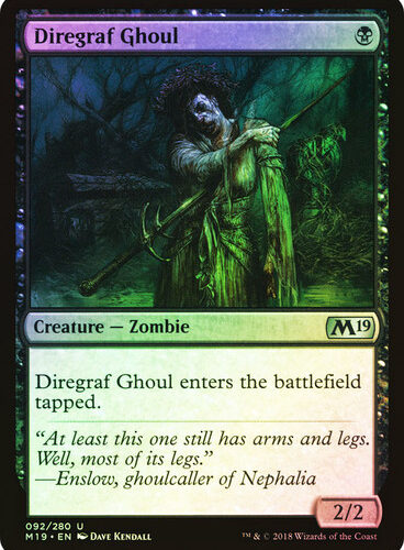 Diregraf Ghoul Core Set 2019 (Foil)