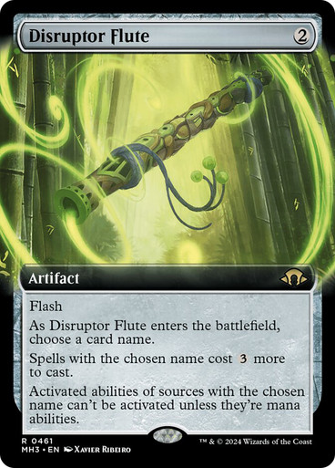DisruptorFlute461__49767 Disruptor Flute (Extended Art) Modern Horizons 3 - Variants