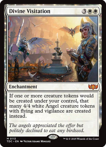 Divine Visitation Tarkir: Dragonstorm Commander