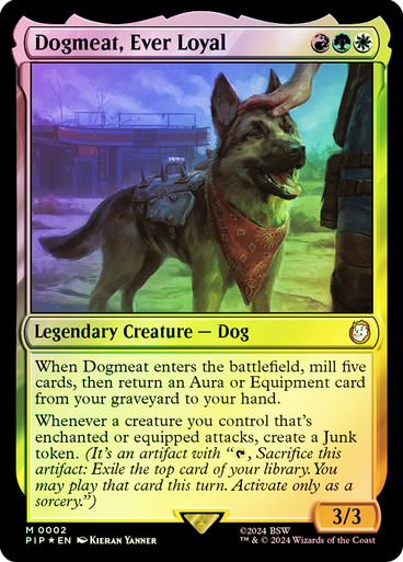 Dogmeat, Ever Loyal Fallout Commander (Foil)