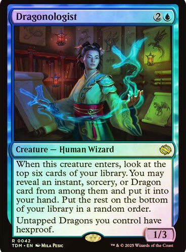 Dragonologist Tarkir: Dragonstorm (Foil)