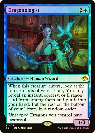 Dragonologist Tarkir: Dragonstorm (Foil)