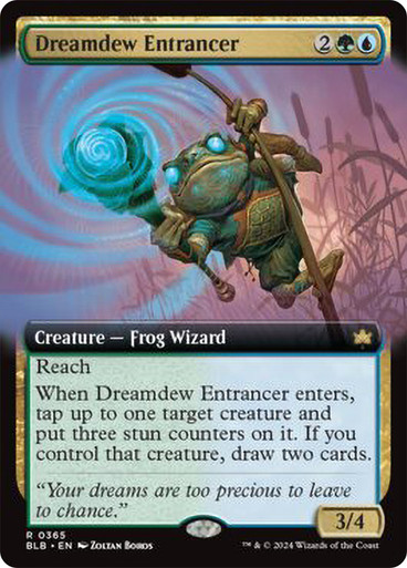 DreamdewEntrancer365__91205 Dreamdew Entrancer (Extended Art) Bloomburrow