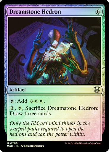 Dreamstone Hedron (Ripple Foil) Modern Horizons 3 Commander - Alternate Foil (Foil)
