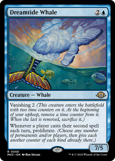 Dreamtide Whale Modern Horizons 3