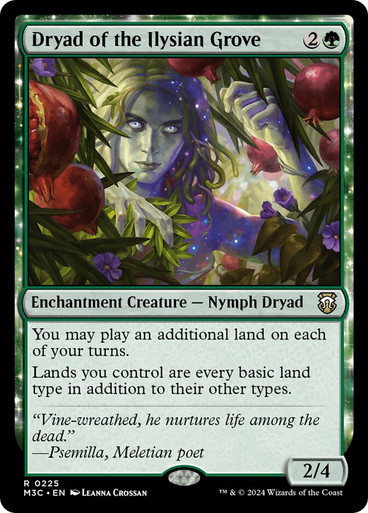 Dryad of the Ilysian Grove Modern Horizons 3 Commander