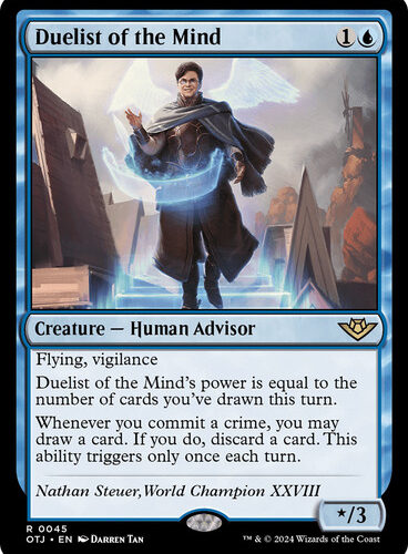 DuelistOfTheMind__45570 Duelist of the Mind Outlaws of Thunder Junction