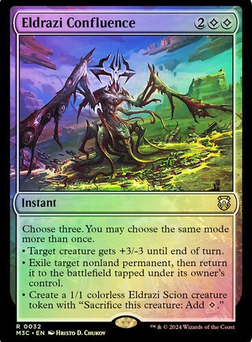 EldraziConfluence__63476 Eldrazi Confluence (Ripple Foil) Modern Horizons 3 Commander - Alternate Foil (Foil)
