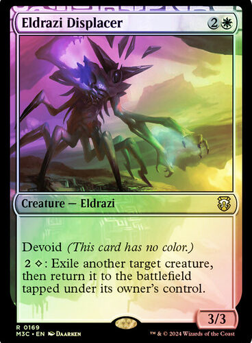 EldraziDisplacer__22750 Eldrazi Displacer (Ripple Foil) Modern Horizons 3 Commander - Alternate Foil (Foil)