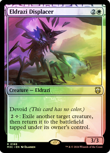 Eldrazi Displacer (Ripple Foil) Modern Horizons 3 Commander - Alternate Foil (Foil)