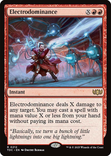 Electrodominance__90746 Electrodominance Tarkir: Dragonstorm Commander