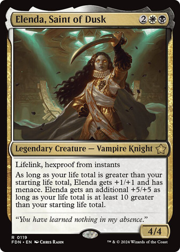 Elenda, Saint of Dusk Foundations