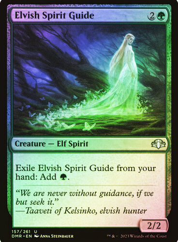 Elvish Spirit Guide Dominaria Remastered (Foil)