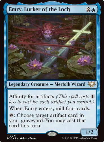 EmryLurkerOfTheLoch__07606 Emry, Lurker of the Loch Edge of Eternities Commander