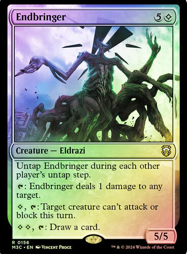 Endbringer__91618 Endbringer (Ripple Foil) Modern Horizons 3 Commander - Alternate Foil (Foil)