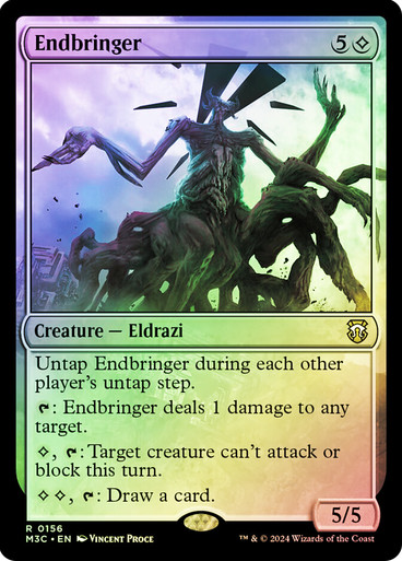 Endbringer (Ripple Foil) Modern Horizons 3 Commander - Alternate Foil (Foil)