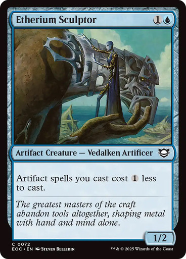 Etherium Sculptor Edge of Eternities Commander