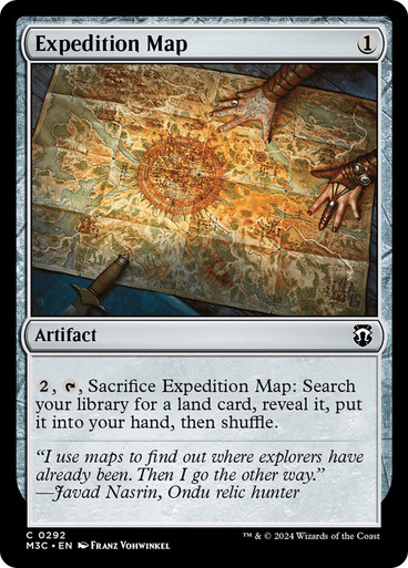 Expedition Map Modern Horizons 3 Commander