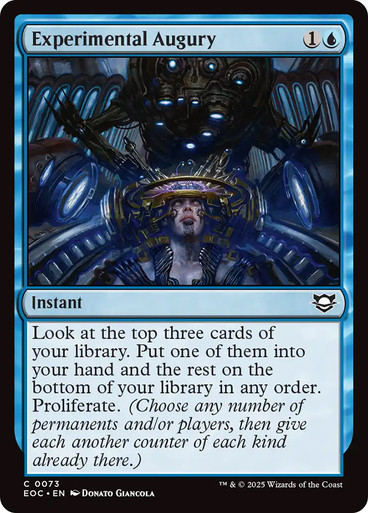 Experimental Augury Edge of Eternities Commander