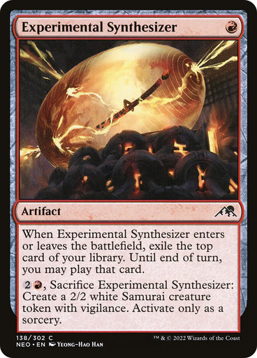 Experimental Synthesizer Kamigawa: Neon Dynasty