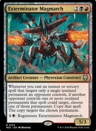 Exterminator Magmarch Modern Horizons 3 Commander