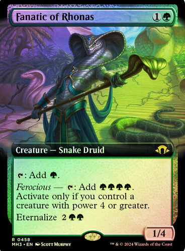 Fanatic of Rhonas (Extended Art) Modern Horizons 3 - Variants (Foil)