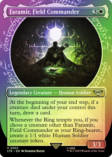 Faramir, Field Commander (#303) (Showcase) The Lord of the Rings - Variants (Foil)