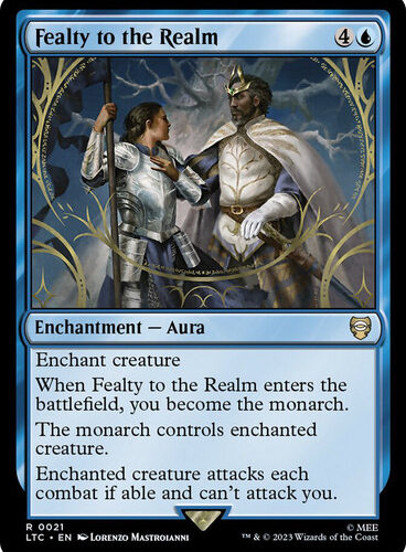 Fealty to the Realm The Lord of the Rings Commander