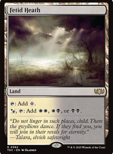 Fetid Heath Tarkir: Dragonstorm Commander