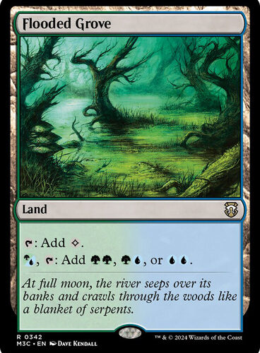 Flooded Grove Modern Horizons 3 Commander