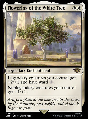 Flowering of the White Tree The Lord of the Rings