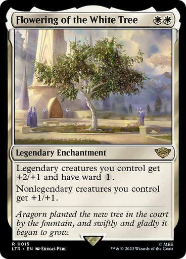 Flowering of the White Tree The Lord of the Rings