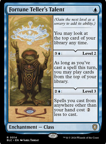 Fortune Teller's Talent Bloomburrow Commander