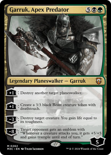 Garruk, Apex Predator Modern Horizons 3 Commander