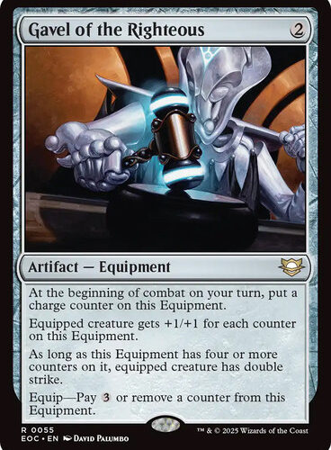 GavelOfTheRighteous__81408 Gavel of the Righteous Edge of Eternities Commander