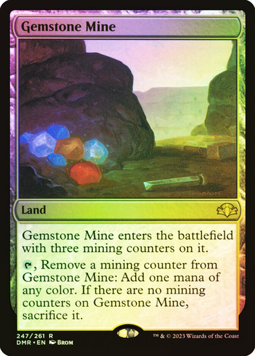 Gemstone Mine Dominaria Remastered (Foil)