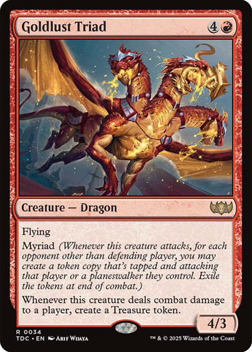 GoldlustTriad__85455 Goldlust Triad Tarkir: Dragonstorm Commander