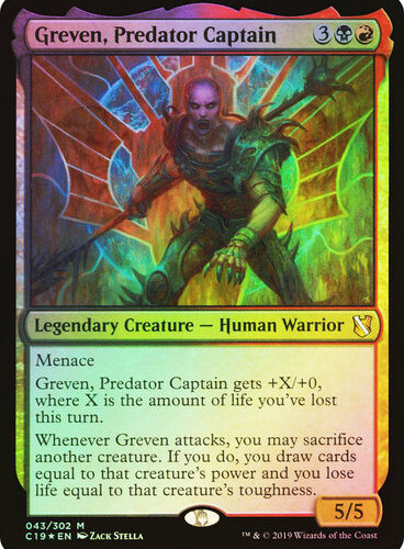 Greven, Predator Captain Commander 2019 (Foil)
