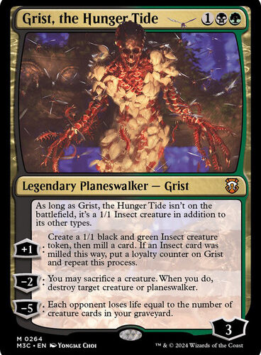 Grist, the Hunger Tide Modern Horizons 3 Commander