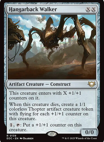 Hangarback Walker Edge of Eternities Commander