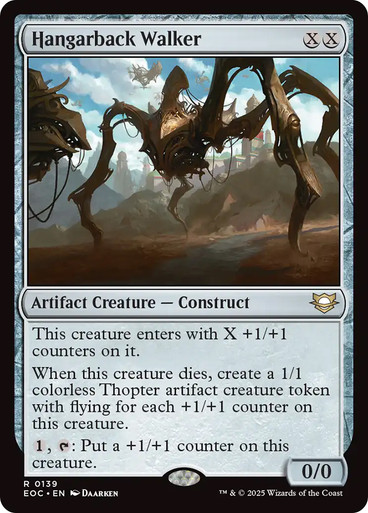 Hangarback Walker Edge of Eternities Commander