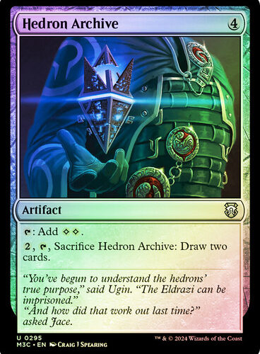 Hedron Archive (Ripple Foil) Modern Horizons 3 Commander - Alternate Foil (Foil)