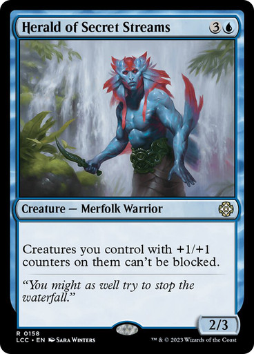 Herald of Secret Streams The Lost Caverns of Ixalan Commander