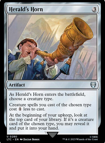 Herald's Horn The Lord of the Rings Commander